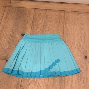 Aerie Light Blue Pleated Mini Skirt